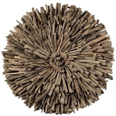 MACABANE Suzy - Décoration murale en bois flotté 80x80cm - Publicité MACABANE Suzy - Décoration murale en bois flotté 80x80cm - Publicité