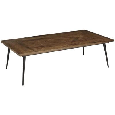 Macabane KIARA - Table basse rectangulaire formes géométriques - Publicité Macabane KIARA - Table basse rectangulaire formes géométriques - Publicité