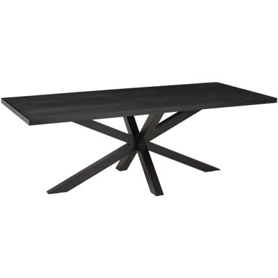 MACABANE Basile - Table à manger rectangulaire - Publicité MACABANE Basile - Table à manger rectangulaire - Publicité