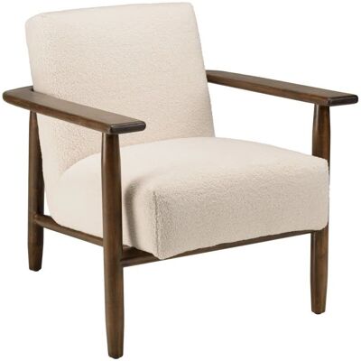 MACABANE GASTON - Beige Stoel - Modern Ontwerp MACABANE GASTON - Beige Stoel - Modern Ontwerp