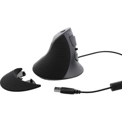 T'nB MUERGOV Maus - 1600 DPI - Ergonomisch - USB - Schwarz T'nB MUERGOV Maus - 1600 DPI - Ergonomisch - USB - Schwarz