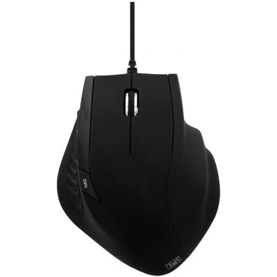 MUERGO Zwarte 1600 DPI Ergonomische Muis - Muis MUERGO Zwarte 1600 DPI Ergonomische Muis - Muis