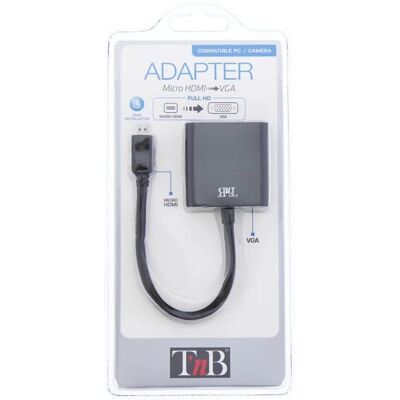 T'nB MIHDMIVGA Adaptateur câble vidéo - Adaptateur de câble vidéo - Publicité T'nB MIHDMIVGA Adaptateur câble vidéo - Adaptateur de câble vidéo - Publicité