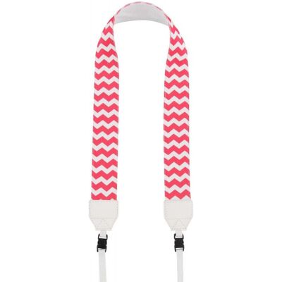 T'nB DCSTRAPPK Pink/White Camera Strap - Camera Strap T'nB DCSTRAPPK Pink/White Camera Strap - Camera Strap