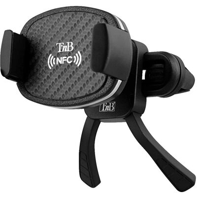 Support grille d'aération T ́nB NFC premium - noir - Publicité Support grille d'aération T ́nB NFC premium - noir - Publicité