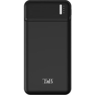 Power Bank T'nb 10000 mAh Preto - Carregador portátil Power Bank T'nb 10000 mAh Preto - Carregador portátil