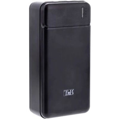 T'nB PBU30000 Batterie Externe en Polymère de Lithium - Power Bank - Publicité T'nB PBU30000 Batterie Externe en Polymère de Lithium - Power Bank - Publicité