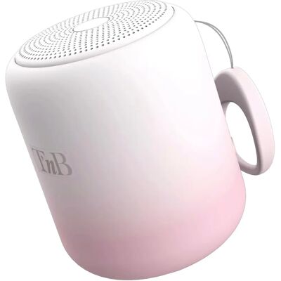 Haut-parleur Bluetooth sans fil TNB - Rose - 3W - 8h - TWS - Lecture Micro SD - Appareil audio Haut-parleur Bluetooth sans fil TNB - Rose - 3W - 8h - TWS - Lecture Micro SD - Appareil audio