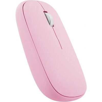 Souris sans fil Rose T'nB iClick - Bluetooth, boutons silencieux - Publicité Souris sans fil Rose T'nB iClick - Bluetooth, boutons silencieux - Publicité