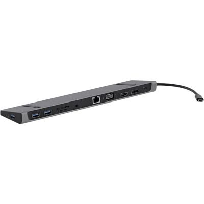 T'nB Estación de acoplamiento - USB-C, 11 Puertos, HDMI 4K, PD T'nB Estación de acoplamiento - USB-C, 11 Puertos, HDMI 4K, PD