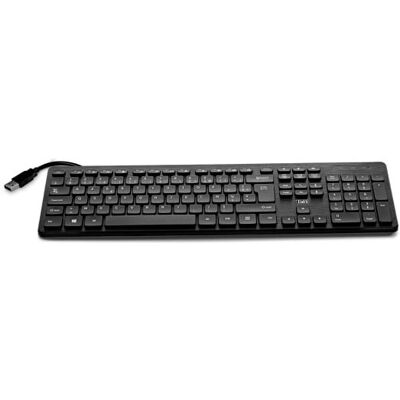 T'nB KBHUB - Clavier USB filaire avec hub 3x USB-A - Noir - Publicité T'nB KBHUB - Clavier USB filaire avec hub 3x USB-A - Noir - Publicité