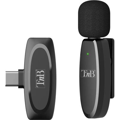 Microfone de lapela sem fio TNB - Microfone Microfone de lapela sem fio TNB - Microfone