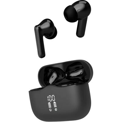Auriculares Bluetooth True Wireless TNB ONYX - Cancelación de Ruido - In Ear - Negro - Auriculares inalámbricos Auriculares Bluetooth True Wireless TNB ONYX - Cancelación de Ruido - In Ear - Negro - Auriculares inalámbricos