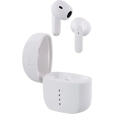 Écouteurs Sans Fil TNB ZIPP2 - In Ear - Microphone - Blanc - Publicité Écouteurs Sans Fil TNB ZIPP2 - In Ear - Microphone - Blanc - Publicité