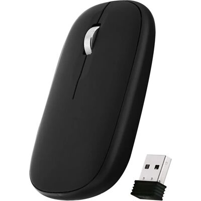 TNB Iclick Kabellose Maus - Bluetooth & USB-Dongle - Schwarz TNB Iclick Kabellose Maus - Bluetooth & USB-Dongle - Schwarz