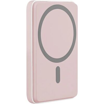 Powerbank TNB Magsafe 5000mAh Rosa - Ricarica rapida wireless e cablata Powerbank TNB Magsafe 5000mAh Rosa - Ricarica rapida wireless e cablata