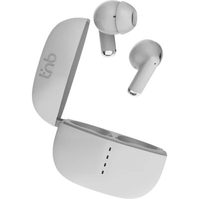 Casque sans fil TNB ZIPP2 - Annulation du bruit - Microphone - Blanc - Publicité Casque sans fil TNB ZIPP2 - Annulation du bruit - Microphone - Blanc - Publicité