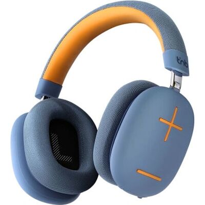 Cuffie T'nB BOUNCE MAX - Bluetooth cablate e wireless - Blu, Arancione Cuffie T'nB BOUNCE MAX - Bluetooth cablate e wireless - Blu, Arancione