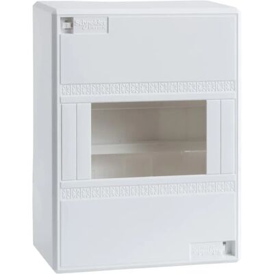 Boîte de distribution Mini Opale Schneider Electric - 8 Modules - IP30 Encastrée - Publicité Boîte de distribution Mini Opale Schneider Electric - 8 Modules - IP30 Encastrée - Publicité