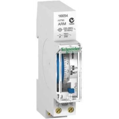 Schneider Electric Minuterie pour rail DIN - Publicité Schneider Electric Minuterie pour rail DIN - Publicité