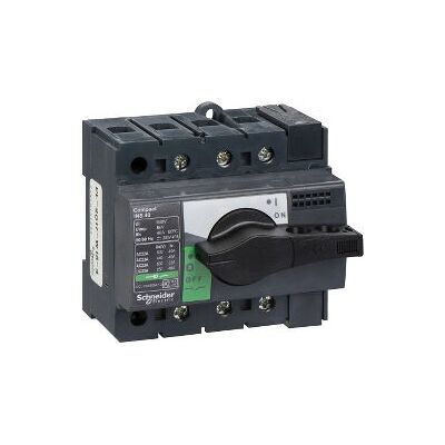 Schneider Electric 28900 Schalterschutzschalter - 3-polig, 40A, Schwarz Schneider Electric 28900 Schalterschutzschalter - 3-polig, 40A, Schwarz