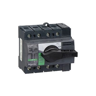 Interruptor Seccionador Compact INS63 Schneider - 4 Polos Interruptor Seccionador Compact INS63 Schneider - 4 Polos