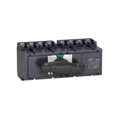 Schneider Electric 31147 Interrupteur Électrique - 4P Noir - Publicité Schneider Electric 31147 Interrupteur Électrique - 4P Noir - Publicité