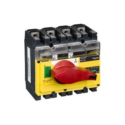 Merlin Gerin INV100 - 4P Visible Breaker - Yellow Merlin Gerin INV100 - 4P Visible Breaker - Yellow