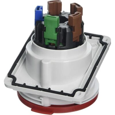 Schneider Electric Modèle PKY32F435 - Connecteur électrique - Protection IP44 - Publicité Schneider Electric Modèle PKY32F435 - Connecteur électrique - Protection IP44 - Publicité