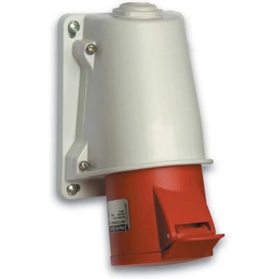 Schneider Electric PKY16W435 Wandsteckdose - 3P+N+E, 16A, Grau Schneider Electric PKY16W435 Wandsteckdose - 3P+N+E, 16A, Grau