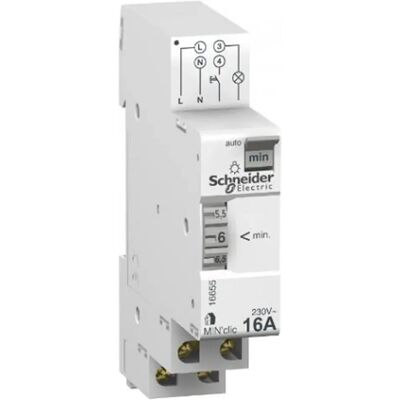 Schneider Electric Modèle 250 V 20 A Minuterie - Publicité Schneider Electric Modèle 250 V 20 A Minuterie - Publicité