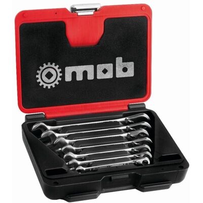 Mob Outillage Ensemble de 7 clés à cliquet Mob Outillage Ensemble de 7 clés à cliquet