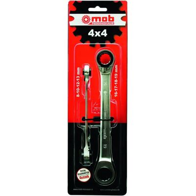 Mob Outillage - 9003001001 - 2 clés - Hex key set - Publicité Mob Outillage - 9003001001 - 2 clés - Hex key set - Publicité