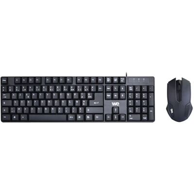 Samsung WE - Noir - Filaire - Ensemble clavier et souris - Publicité Samsung WE - Noir - Filaire - Ensemble clavier et souris - Publicité