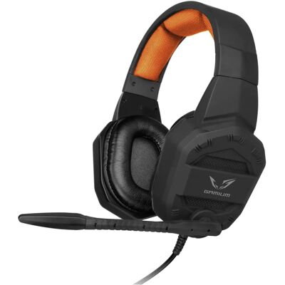 Casque Gaming filaire WE Gamium WEGCASGAM2JK1JK1USB - Noir, Orange - Publicité Casque Gaming filaire WE Gamium WEGCASGAM2JK1JK1USB - Noir, Orange - Publicité