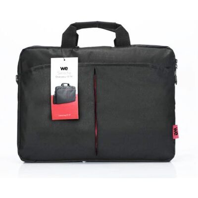WEClassic 14" Laptoptasche - Schwarze und Rote Aktentasche WEClassic 14" Laptoptasche - Schwarze und Rote Aktentasche