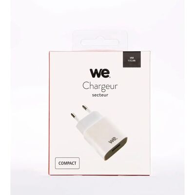 Samsung WE Netzlader 1 USB - 2.4A - Weiß Samsung WE Netzlader 1 USB - 2.4A - Weiß