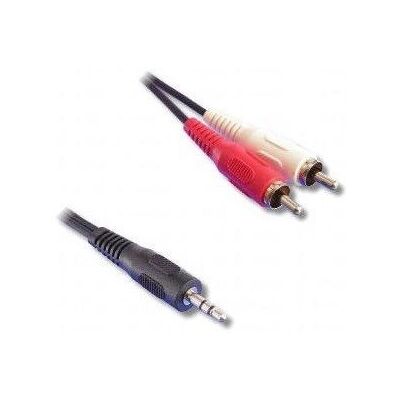 Câble Audio Lineaire A200G 5m - Jack 3,5mm à RCA - Noir, Rouge, Blanc - Publicité Câble Audio Lineaire A200G 5m - Jack 3,5mm à RCA - Noir, Rouge, Blanc - Publicité