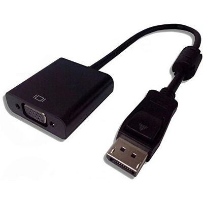 Adaptateur de câble vidéo Lineaire ADHD744 - 0,1 m DisplayPort VGA Noir - Publicité Adaptateur de câble vidéo Lineaire ADHD744 - 0,1 m DisplayPort VGA Noir - Publicité