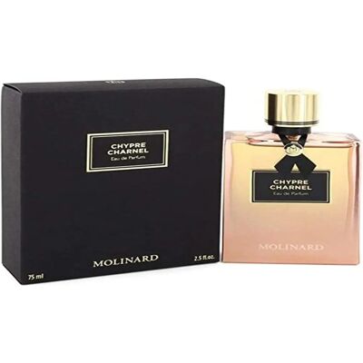 Molinard Chypre Charnel - Parfum Fruitée et Boisée - 75ml Molinard Chypre Charnel - Parfum Fruitée et Boisée - 75ml