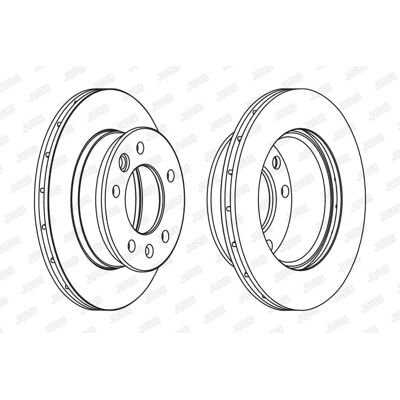 JURID 569122J Disco de freno ventilado para Mercedes-Benz, Volkswagen - Disco de freno JURID 569122J Disco de freno ventilado para Mercedes-Benz, Volkswagen - Disco de freno