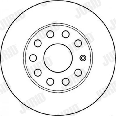 JURID VW Audi Skoda Bremsscheibe 562238JC - Scheibenbremse JURID VW Audi Skoda Bremsscheibe 562238JC - Scheibenbremse