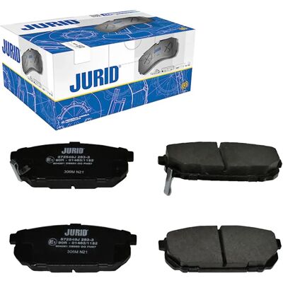 Jurid Kia Sorento Hinterachse Bremsbeläge - Bremssystem Jurid Kia Sorento Hinterachse Bremsbeläge - Bremssystem