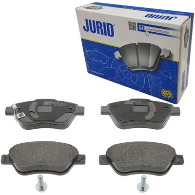 Jurid Brake Pads - Opel Corsa Front Axle Disc Brake Set Jurid Brake Pads - Opel Corsa Front Axle Disc Brake Set