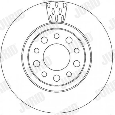 JURID 562302JC Αεριζόμενο δισκόφρενο για Alfa Romeo 159, Brera - Disc Brake JURID 562302JC Αεριζόμενο δισκόφρενο για Alfa Romeo 159, Brera - Disc Brake