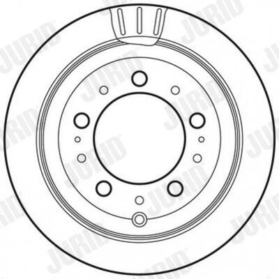 JURID Land Cruiser 100 Αερόψυκτος δίσκος φρένων - Disque de frein JURID Land Cruiser 100 Αερόψυκτος δίσκος φρένων - Disque de frein