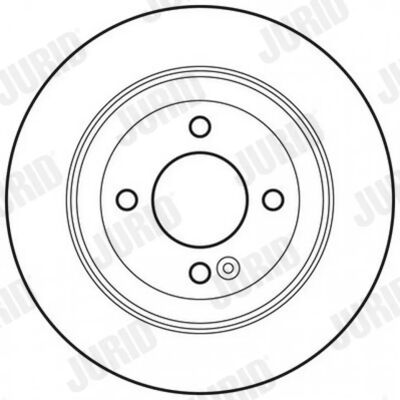 JURID KIA RIO 3/4, Stonic 3/5, i20 II/III Επιχρωμιωμένο δισκόφρενο JURID KIA RIO 3/4, Stonic 3/5, i20 II/III Επιχρωμιωμένο δισκόφρενο