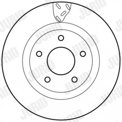 Δίσκος φρένων JURID 562790JC - Αερόψυκτος 26mm 294mm Δίσκος φρένων JURID 562790JC - Αερόψυκτος 26mm 294mm