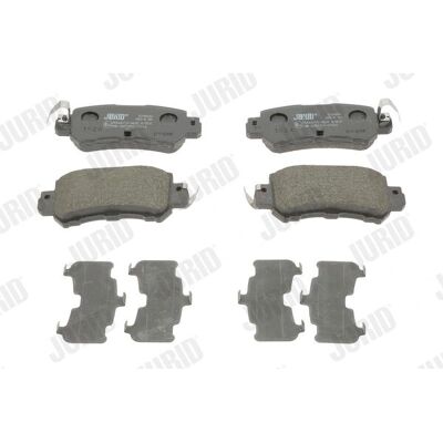 Pastillas de freno Jurid Mazda CX-5 - Disco trasero, 15.1mm Pastillas de freno Jurid Mazda CX-5 - Disco trasero, 15.1mm