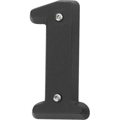 CENTRALE BRICO - Zamak-Platte - Schwarz - 4,5cm x 4,5cm - Rechteckig - 8cm H CENTRALE BRICO - Zamak-Platte - Schwarz - 4,5cm x 4,5cm - Rechteckig - 8cm H